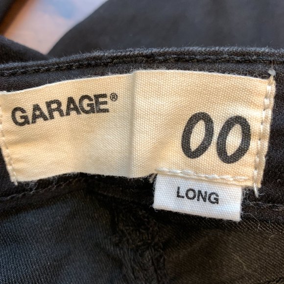 NWT Garage Black Jegging Jeans Ultra Stretch 5 Pockets W25xL32 Womens Sz 00 Long - Picture 3 of 10